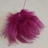 Pheasant bleeched and dyed pink fluo
