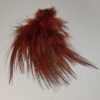 Pheasant feathers dyed colour fluo orange