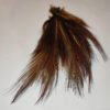 Pheasant feathers dyed colour Dark olive