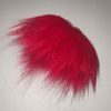 Short White Fox Colour  Fluo hot red