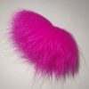 Short White Fox Colour  Fluo hot pink