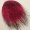 4 Tone fox black tipped  Colour Fluo Pink