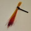 wild boar bristles 6.5 cm Yellow/Red