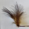 Heron Feather Colour Olive/Brown Large/Xl 5-7cm in fiber