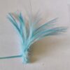 Heron Feather Colour Fluo Light Blue Large/Xl 5-7cm in fiber