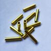 Brass tube 15 mm gold