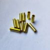 Brass tube 10 mm gold