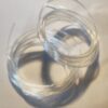 New Tubing  2pcs  1.8mm Colours Clear-transparant