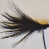 Heron Feather Colour Black Large/Xl 5-8cm in fiber