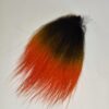 Coon Tail Triple Dyed black/Yellow/Orange