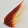 Short Body Tube Tungsten 6mm  Colour Fb/Orange  6cm wing