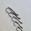 Double Tying Hooks Colour black/nickel 10pcs