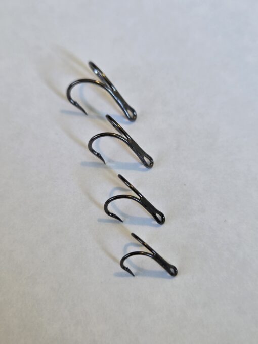 Double Tying Hooks Colour black/nickel 10pcs - Image 4