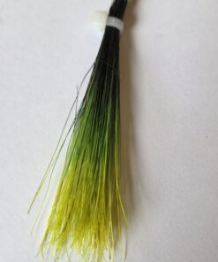 wild boar bristles 6.5 cm Black/Green/yellow
