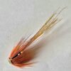 Tube Flie Frontlip 10mm Shrimp/Boar Flie Orange/Golden