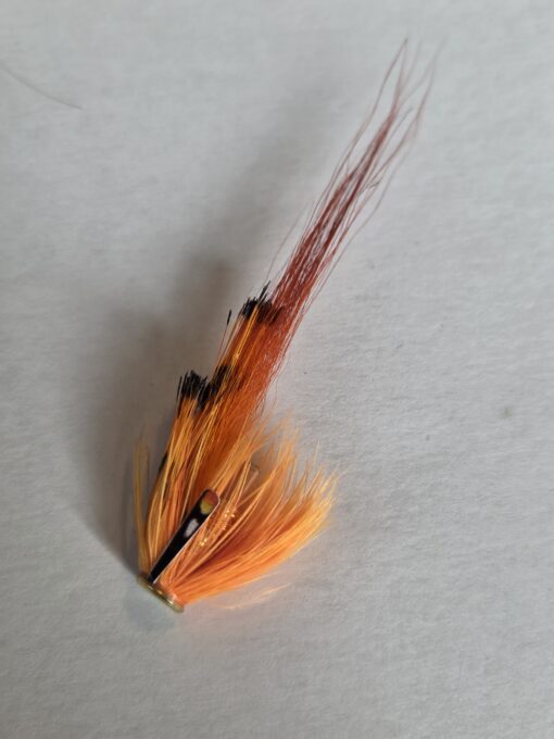 Tube Flie Frontlip 10mm Shrimp/Gp Fluo-Orange