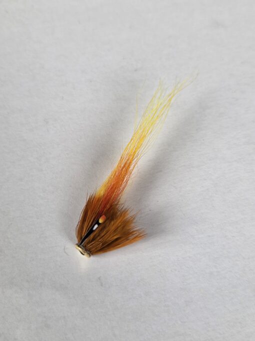 Tube Flie Frontlip 10mm Shrimp/Coon-Tail