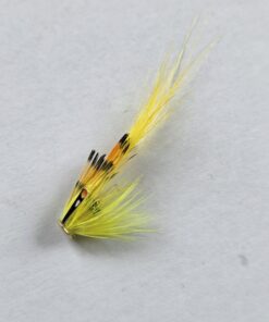 Tube Flie Frontlip 10mm Shrimp/Gp Fluo-Yellow