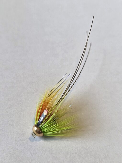 Short Body tungsten tube 4mm  Colour Pot-belly Style green/orange/yellow