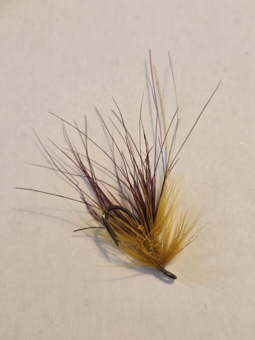 Double Hook Flie #8 Hackle Shrimp Style