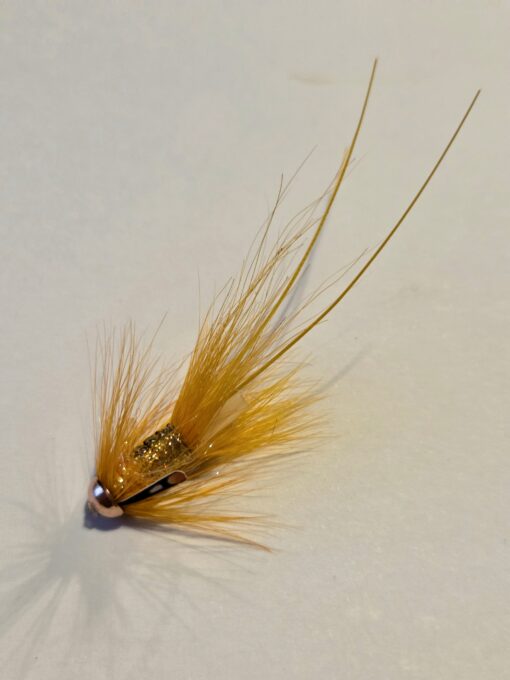 Tube Flie Fit System Pot Belly Pig Sunset Golden   6 cm