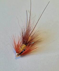 Tube Flie Fit System Pot Belly Pig Brown&Orange  6 cm