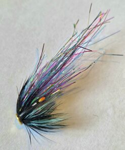 Tube Flie Frontlip brass Tube 10mm Scandi Flash-Wing Wilkinson Style