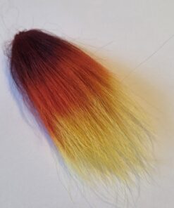 Marble Fox Triple Dyed  Fb/Orange/F-yellow