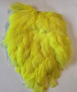 Hen Saddle  Fluo Yellow