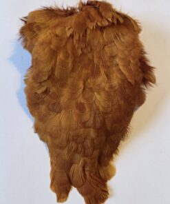 Hen Saddle Dark Olive