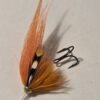 Short Body Tube Tungsten 4mm Fluo-Orange/Burnt-Orange 6 cm wing